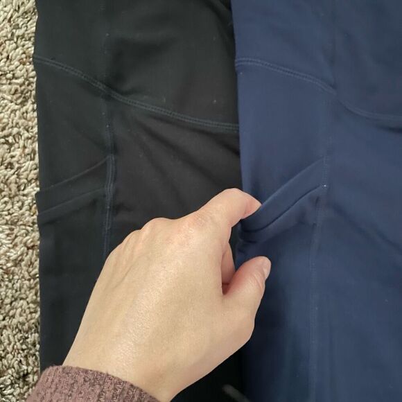 Fabletics maternity leggings size small black navy blue - Picture 6 of 9